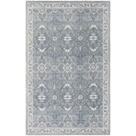 Safavieh 4 x 6 ft. TraditionalRVT-Restoration Vintage Hand Tufted Area RugBlue RVT403M-4